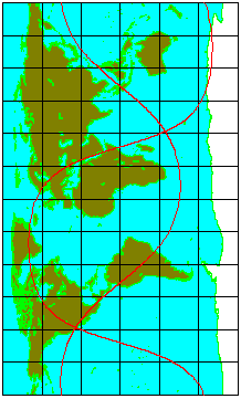 Lat-long diagram