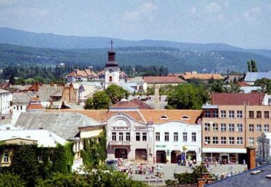 Ужгород, крыши