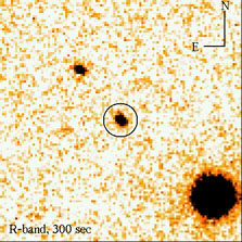 R-band, 300 sec. Click to enlarge