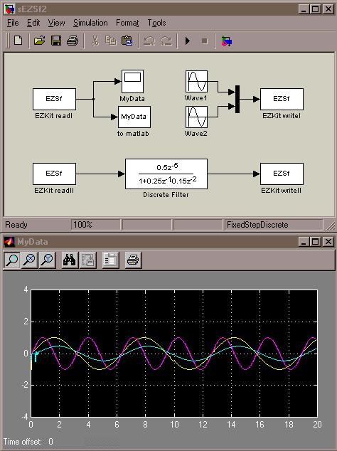 EZKit Lite to Simulink