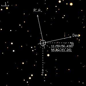 USNO-A2 for BTA (Current coordinates: R.A.=07:54:30.46 Decl=+38:00:00.0)