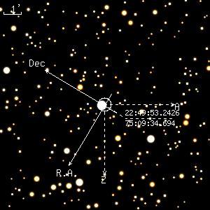 USNO-A2 for BTA (Telescope coordinates: R.A.=03:40:34.92 Decl=+29:59:58.8)